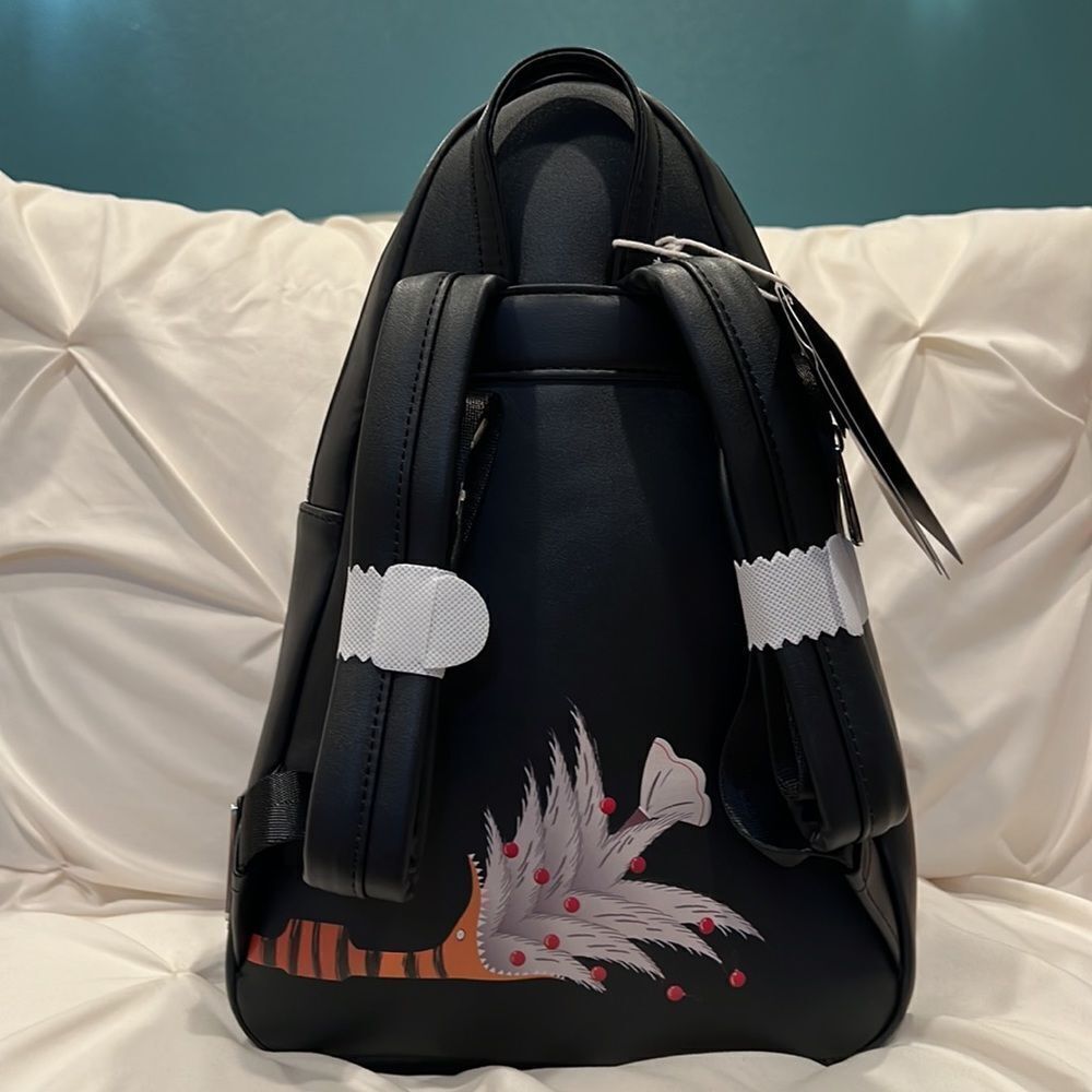 Loungefly Disney Nightmare Before Christmas Lights GLOW Tree Mini Backpack NWT - Picture 6 of 9